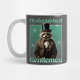 Funny Gentleman Raccoon Mug